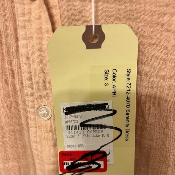 Sz 3/L RAQUEL ALLEGRA Serenity Midi Dress Size: L Raquel Allegra - Picture 3 of 15